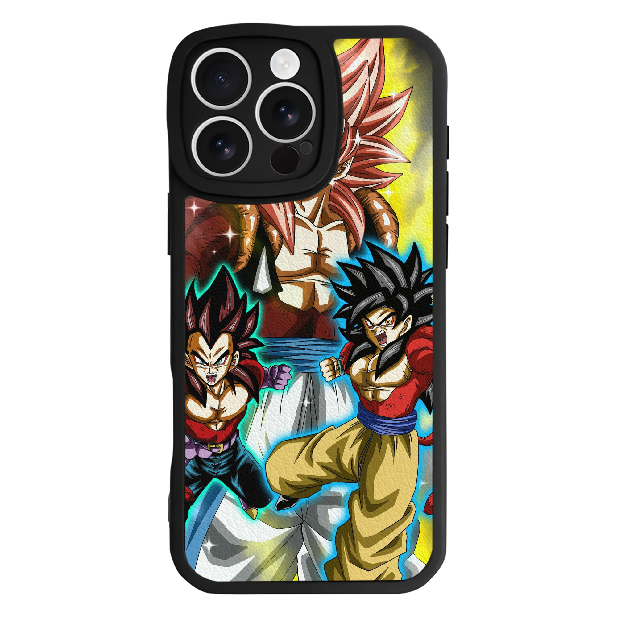（画像用） ドラゴンボール DRAGON BALL 【iPhone 16シリーズ対応】シリコンスマホケース（レザー調） 材質：シリコン